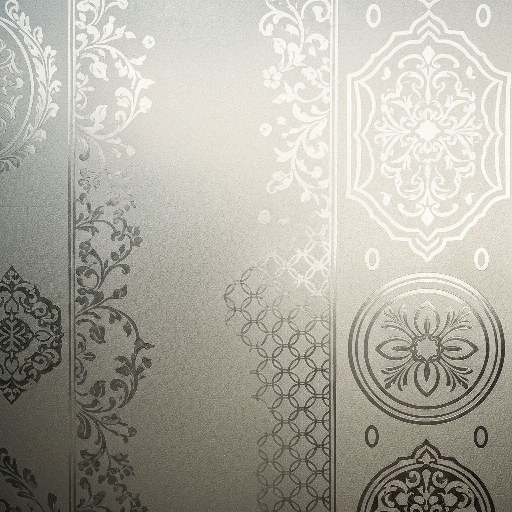 Decorative window film patterns