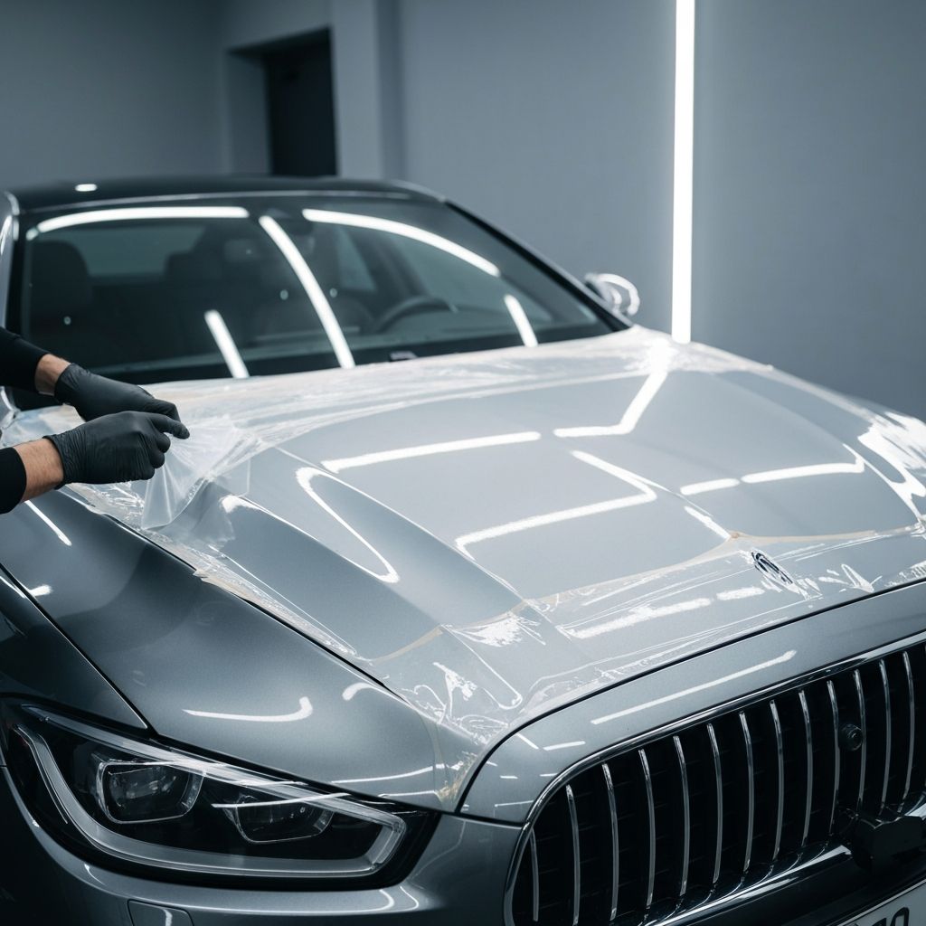 Paint protection film installation