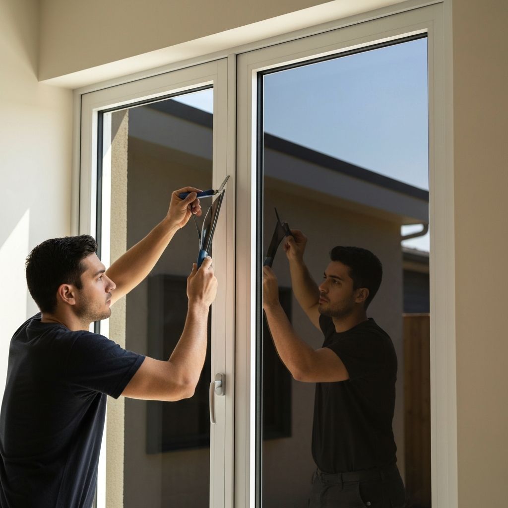 Security film installation